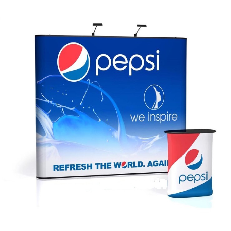 [Nhập khẩu chính hãng] Khung backdrop di động băng dính từ 230x300cm chân thẳng