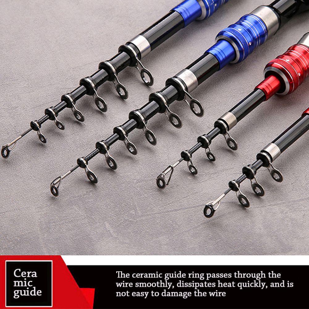 LET Cần Câu Cá Siêu Nhẹ Có Thể Thu Gọn Tiện Dụng Mang Theo Du Lịch