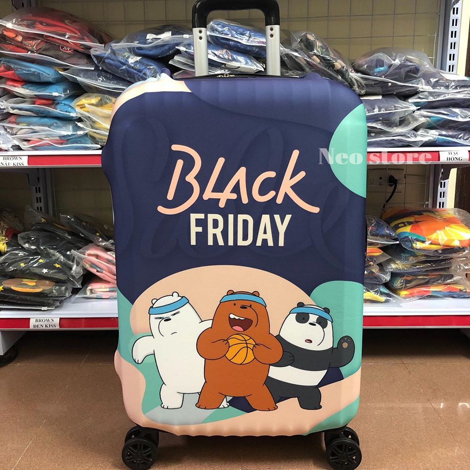 Áo bọc vali Du Lịch BLACK FRIDAY