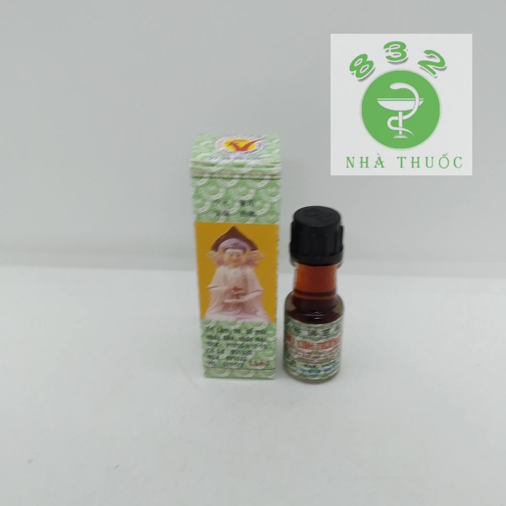 Dầu phật linh Trường Sơn chai 1,5ml/chai 5ml