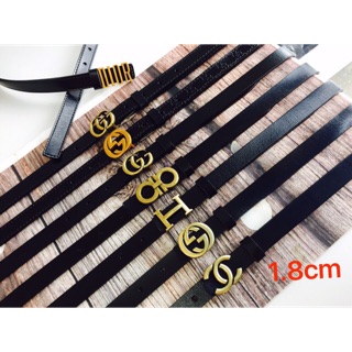 Thắt lưng da miếng bản nhỏ