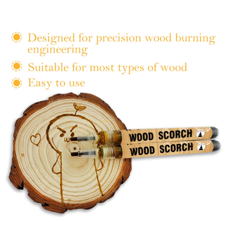 Bút Đánh Dấu Bằng Gỗ Ngòi Vừa 0 12in DIY