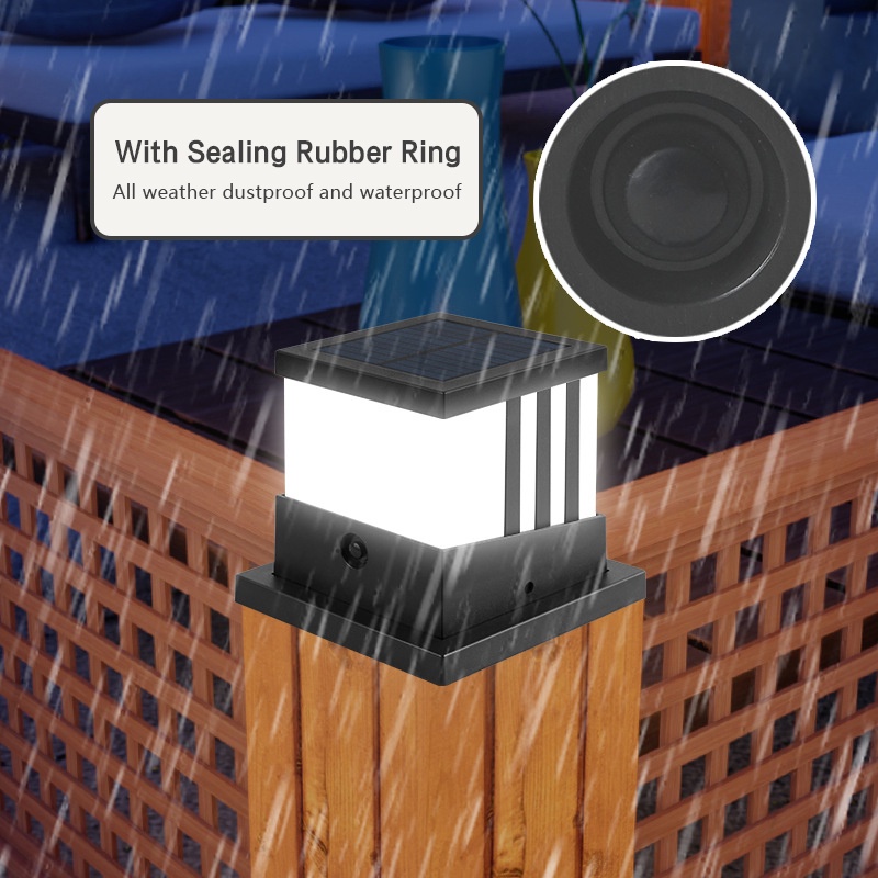 Đèn Pha LED Năng Lượng Mặt Trời Chống Thấm Nước 3 Màu Trang Trí Sân Vườn