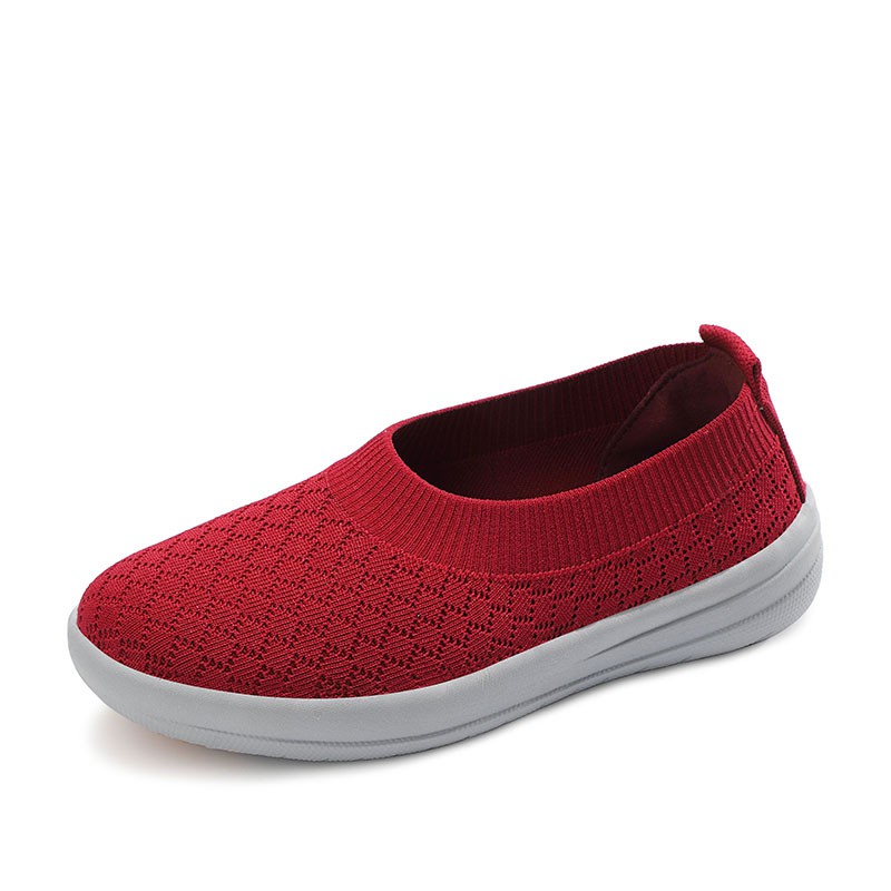 Giày Sneaker YOZOH Màu Đỏ Năng Động Thời Trang Dành Cho Nữ Size 35-42