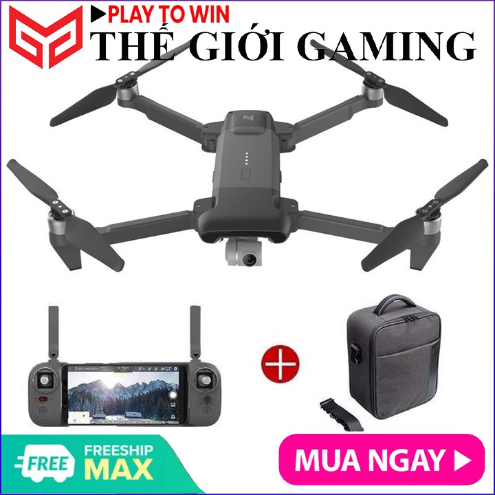 Flycam Xiaomi Fimi X8 SE Black 2020 Gấp Gọn, Gimbal Trống Rung 3 Trục, Quay Phim 4K, Bay 8Km - BẢO HÀNH 12 THÁNG