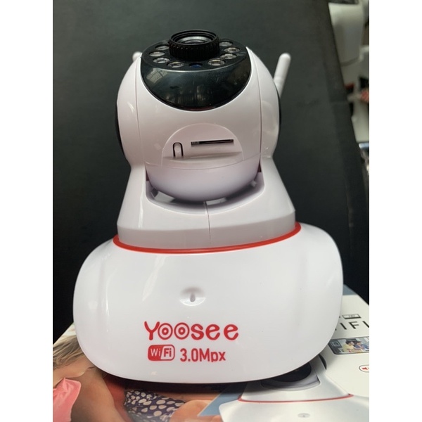 Camera IP YooSee thế hệ mới 2.0 3anten - xoay 360 xem đêm có màu