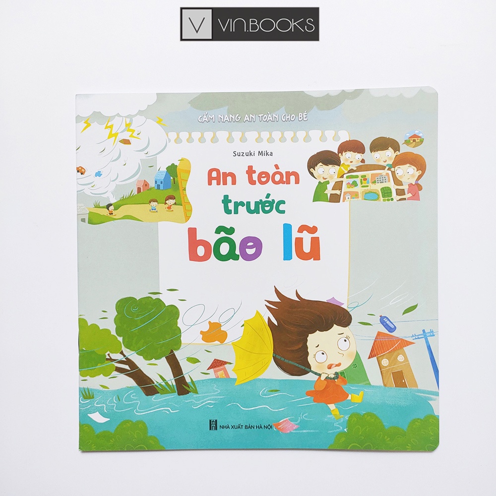 Sách - Cẩm Nang An Toàn Cho Bé Bộ 6 Cuốn Có File Nghe Đọc Truyện