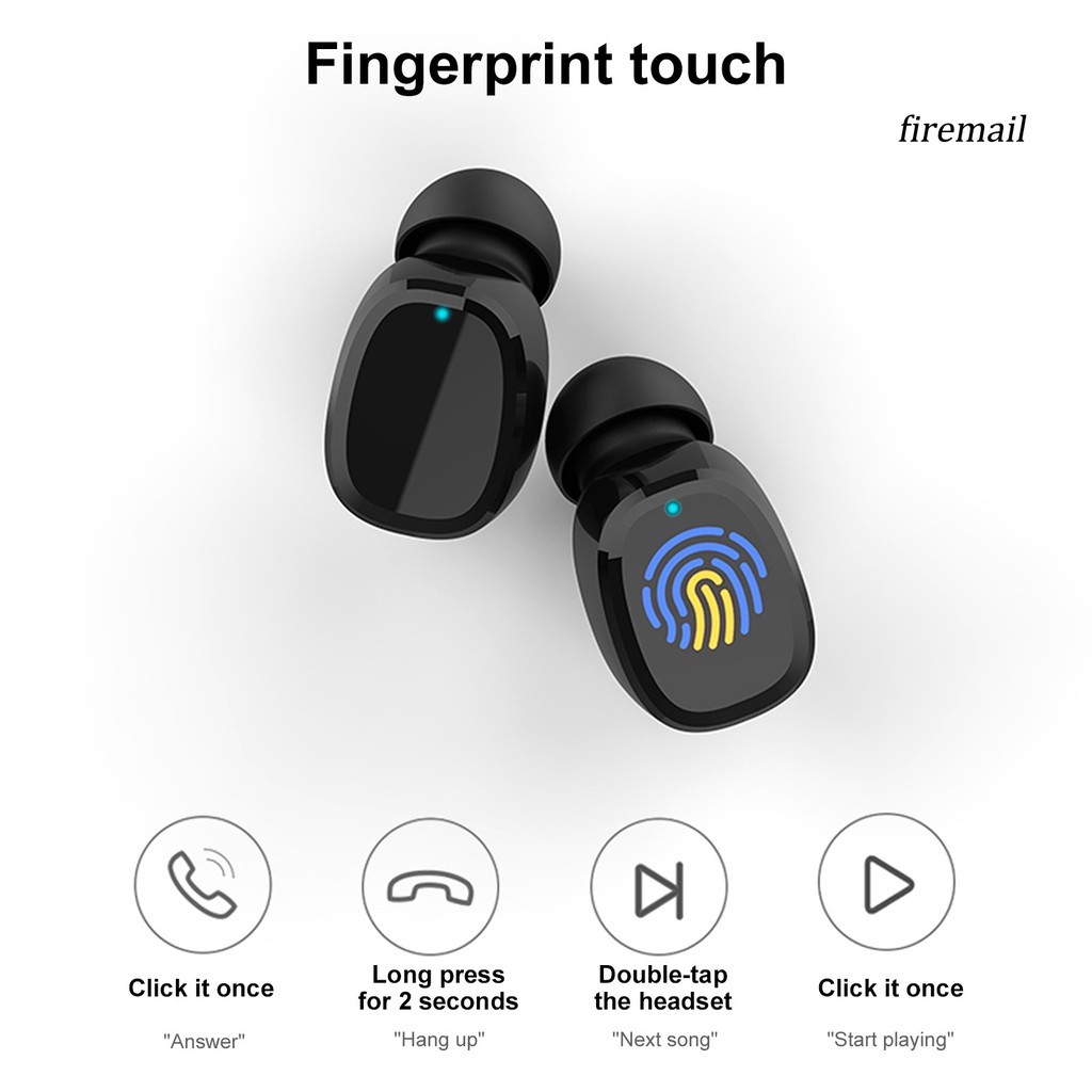 Tai Nghe Bluetooth V5.0 Không Dây Âm Thanh Sống Động Chất Lượng Cao