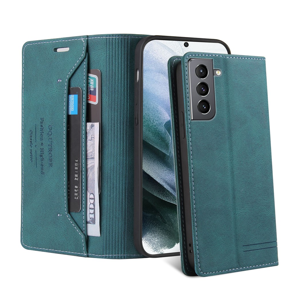 Case for SAMSUNG GALAXY S21 Ultra / S21 PLUS / S21 FE 5G 008 Bao da điện thoại nhiều màu tùy chọn cho