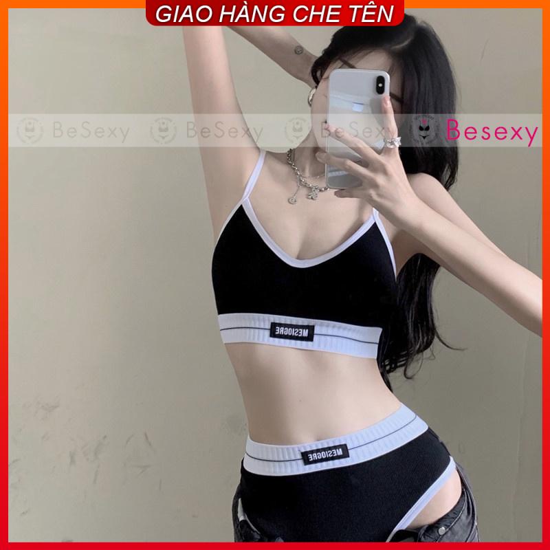 Bộ Đồ Lót Nữ Thể Thao Mesiogre Có Đệm Ngực | BigBuy360 - bigbuy360.vn