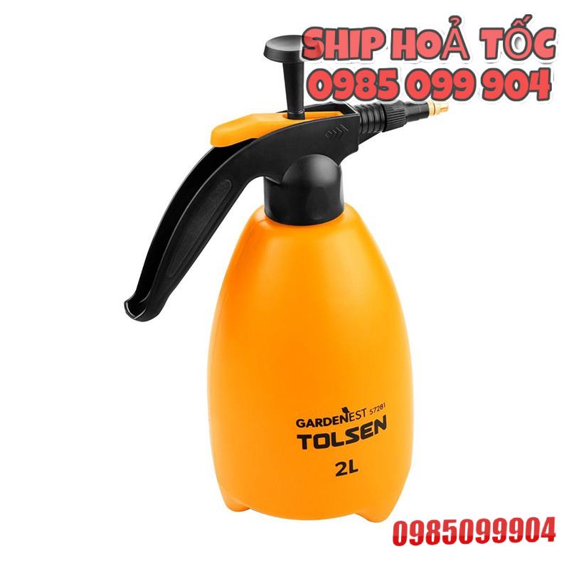 Bình xịt 2 lít cao cấp Tolsen phun sương tưới cây cảnh, xịt khuẩn vệ sinh điều chỉnh tia xoè