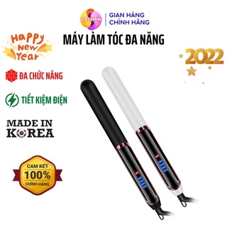 Máy Ép Duỗi Là Tóc Cao Cấp Uốn Xoăn Tóc Phong Cách Hàn Quốc 5 trong 1 COTEMIN Bảo Hành 36 Tháng
