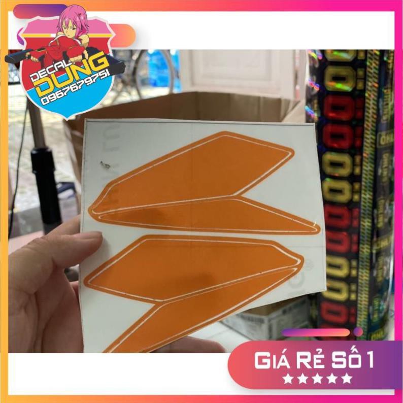 Cặp Tem dán choá đèn xi nhan Raider, Satria Fi Siêu đẹp