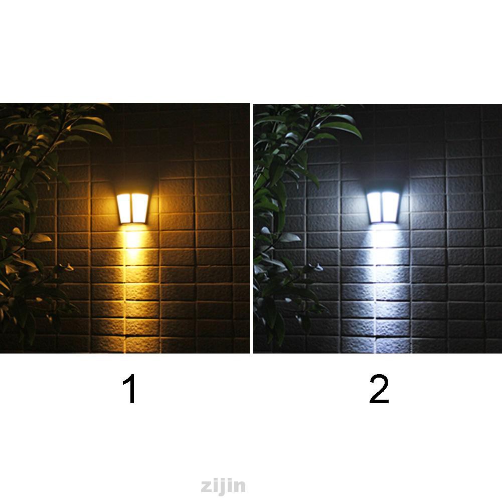 Đèn Led Năng Lượng Mặt Trời Gắn Tường Chiếu Sáng Sân Vườn