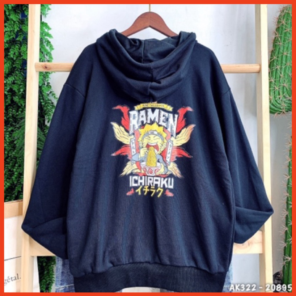 ✅𝐇𝐢̀𝐧𝐡 𝐓𝐡𝐚̣̂𝐭 𝟏𝟎𝟎%✅ 322 Áo Khoác Nỉ RAMEN Unisex Siêu Hottrend