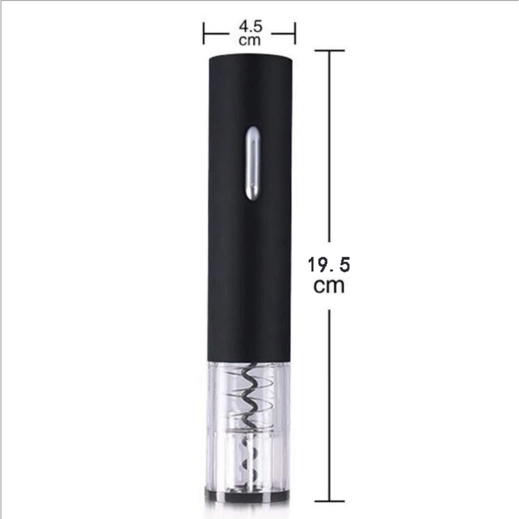 Máy Khui rượu vang khui champagne chuyên nghiệp Copper Cores pin sạc Lithium (Black)