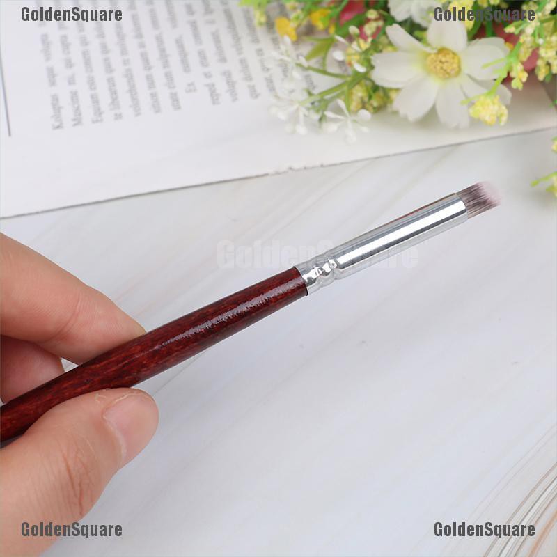 Cọ Sơn Móng Gel UV Tay Cầm Bằng Gỗ Màu Gradient