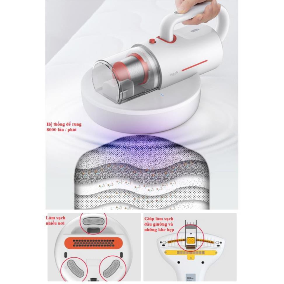 [Mã ELHA22 giảm 6% đơn 300K] Máy Hút Bụi Cầm Tay DEERMA CM1300 có dây Diệt Khuẩn - Hàng Chính Hãng