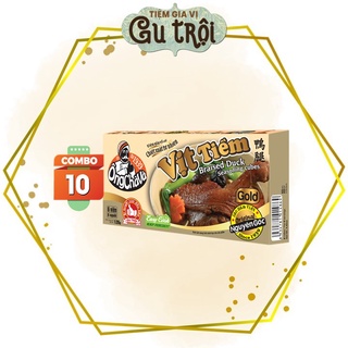 Combo 10 Hộp Viên Gia Vị VỊT TIỀM Gold Ông Chà Và 126g