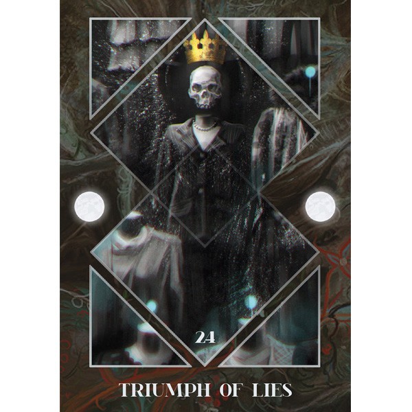 Bộ Bài Dark Mirror Oracle (Mystic House Tarot Shop) - Bài Gốc Authentic Chính Hãng 100%