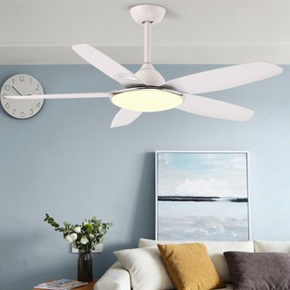 Quạt Trần Có Điều Từ Xa Động Cơ 6 Cấp Độ Gió - Công Xuất 90W- Động Cơ DC Tiết Kiệm Điện, Có Đèn LED, [Bảo Hành 5 Năm]