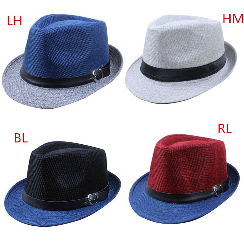 Mũ Fedora Bằng Vải Nỉ Cứng Thanh Lịch Cho Nam Và Nữ