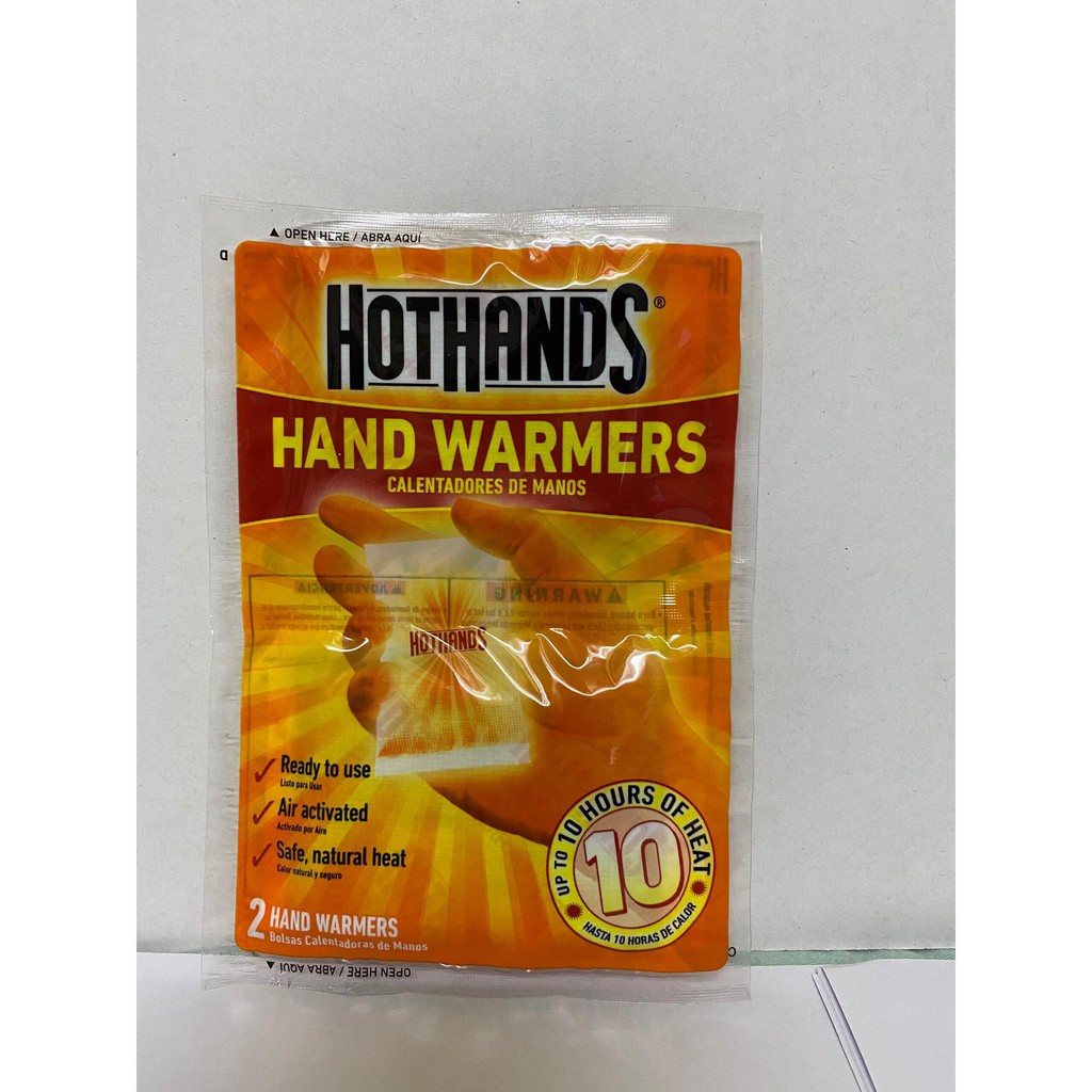 Miếng Giữ Ấm Tay Và Chân Hothands Hand Warmers 10 giờ - Mỹ