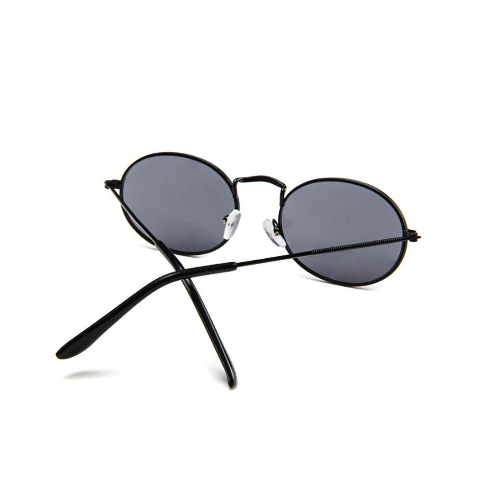 Kính Mát Gọng Tròn Chống Bức Xạ Phong Cách Hàn Quốc Dành Cho Nam Nữ