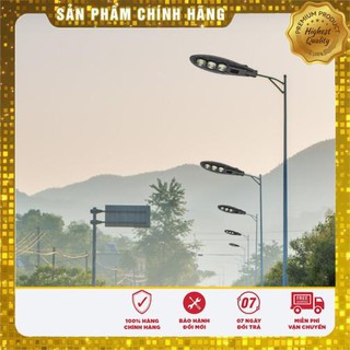 đèn đường led 50w kiểu chiếc lá