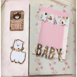 Scrapbook Mini Album - Baby Girl - Khách đặt
