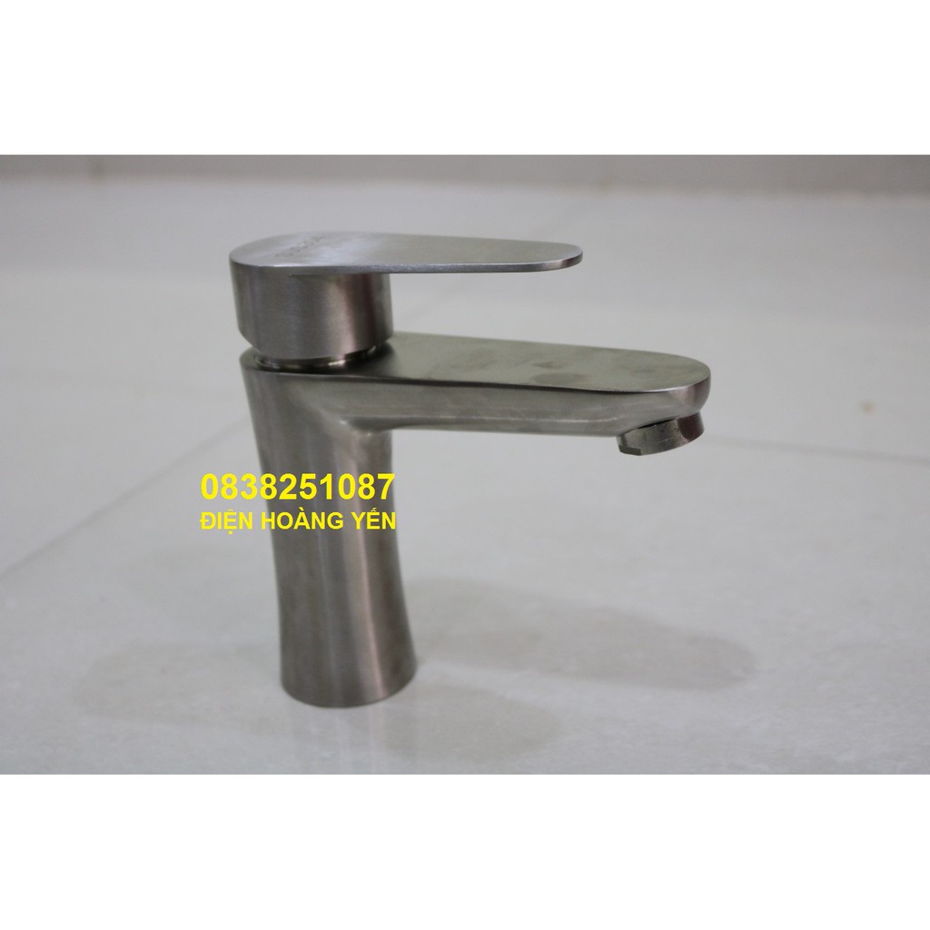 Vòi Lavabo nóng lạnh inox 304