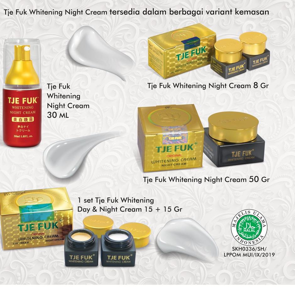 ✬ Kem Dưỡng Trắng Da Ban Đầu Tje Fuk (Day + Đêm) 8gr ✦
