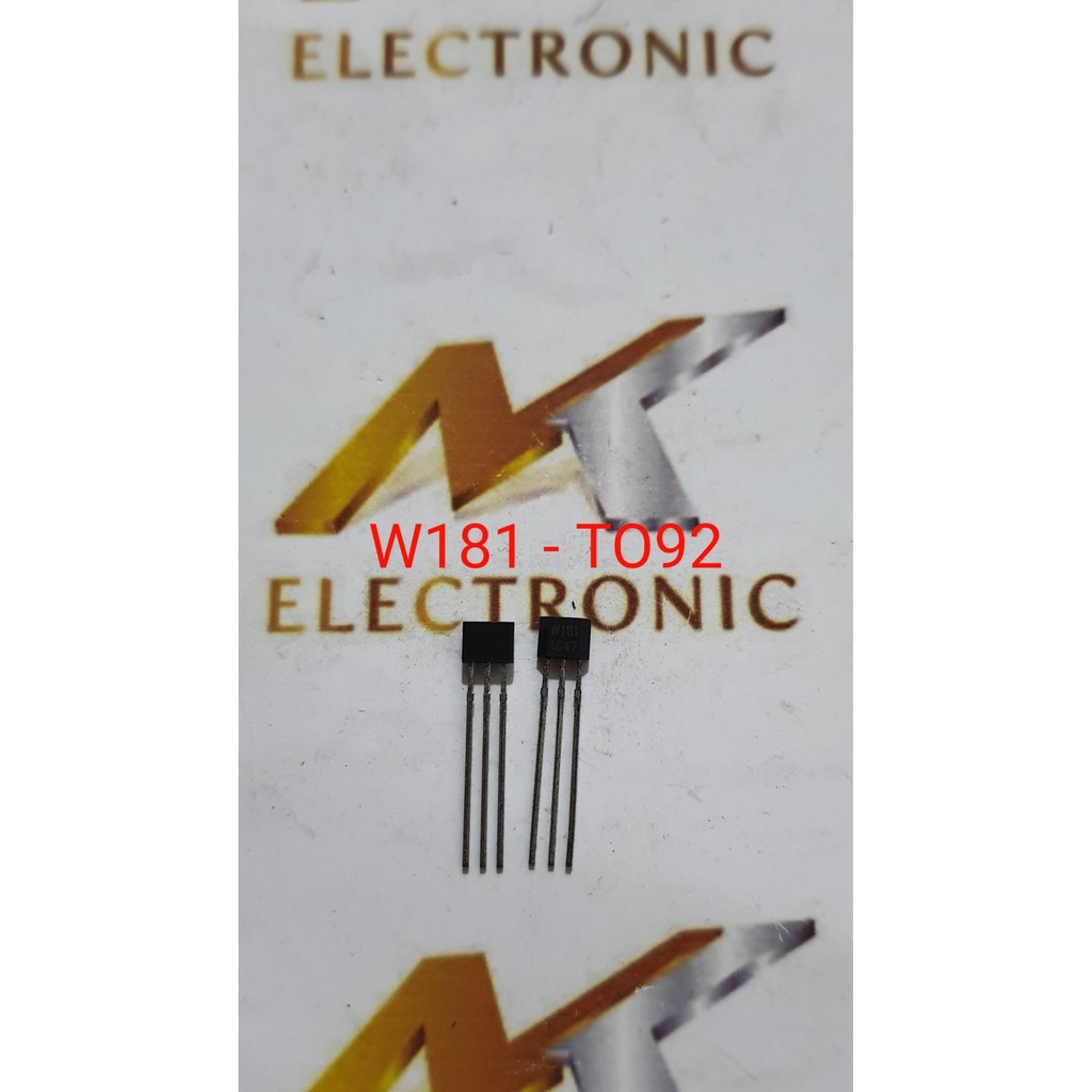 Cảm biến từ Hall - WSH181 W181 181 - TO92 (con)