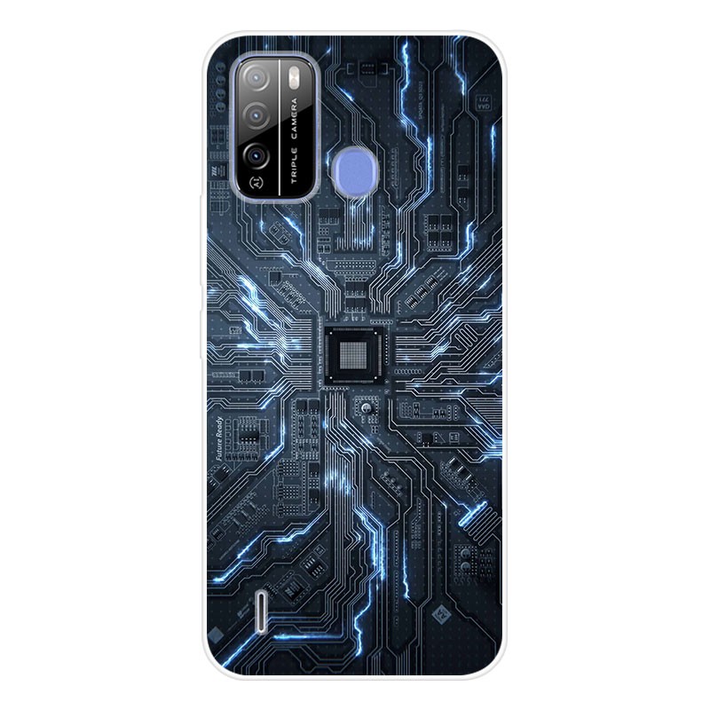 Ốp điện thoại TPU dẻo họa tiết hoạt hình độc đáo thời trang dành cho itel Vision 1 Pro