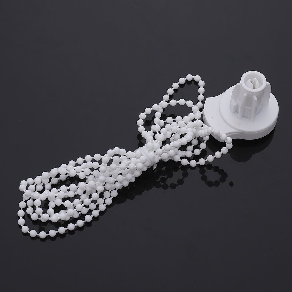 1 Bộ Móc Rèm Cửa Sổ Bằng PVC Có Con Lăn Trang Trí Nhà Cửa