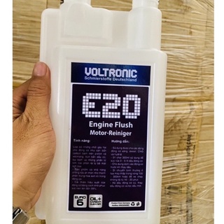 Dung dịch xúc động cơ xe máy ô tô Voltronic E20 1l.
