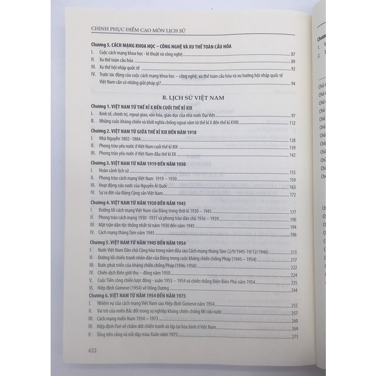 Sách - Chinh phục điểm cao luyện thi môn Lịch Sử - Thi THPT Quốc gia và thi Học sinh giỏi THPT