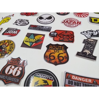 40 tem dán JDM & Harley Davidson