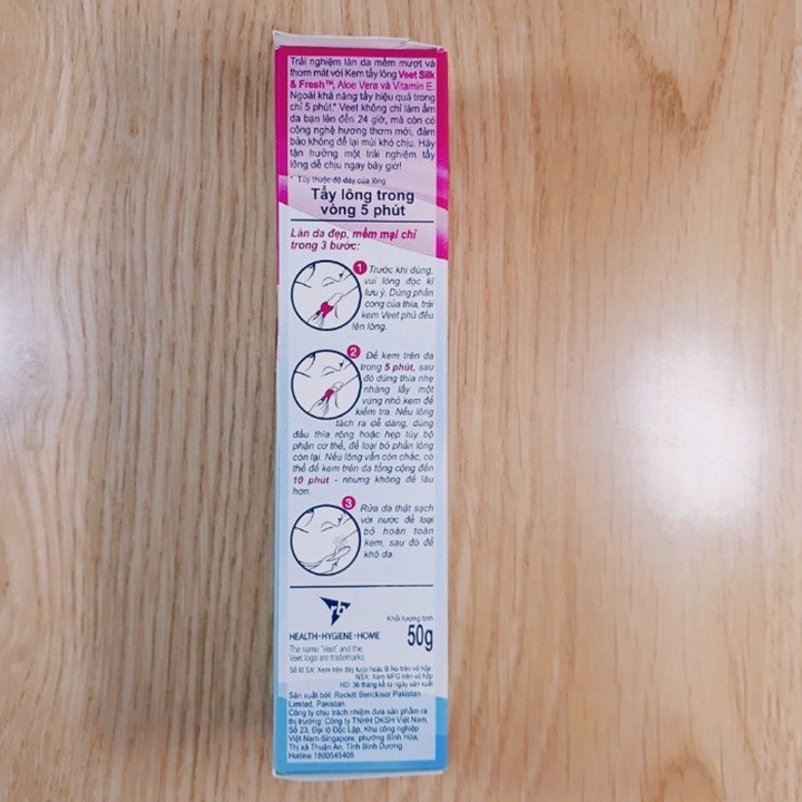 KEM TẨY LÔNG VEET HÀNG NHẬP KHẨU CHÍNH HÃNG 50 ML | BigBuy360 - bigbuy360.vn