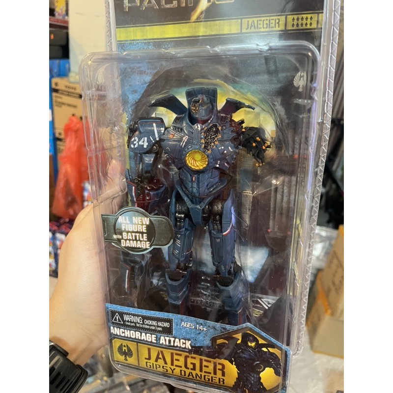 Đồ chơi mô hình có khớp PACIFIC RIM jeager Gipsy Danger (4 phiên bản tạo hình)