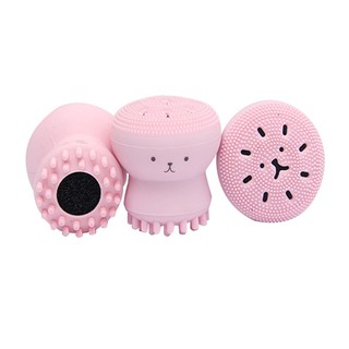 Cọ rửa mặt silicon bạch tuột.