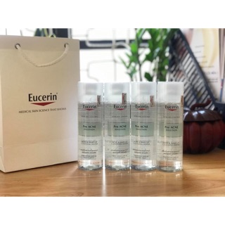 Nước tẩy trang Eucerin cho da dầu mụn 200ml