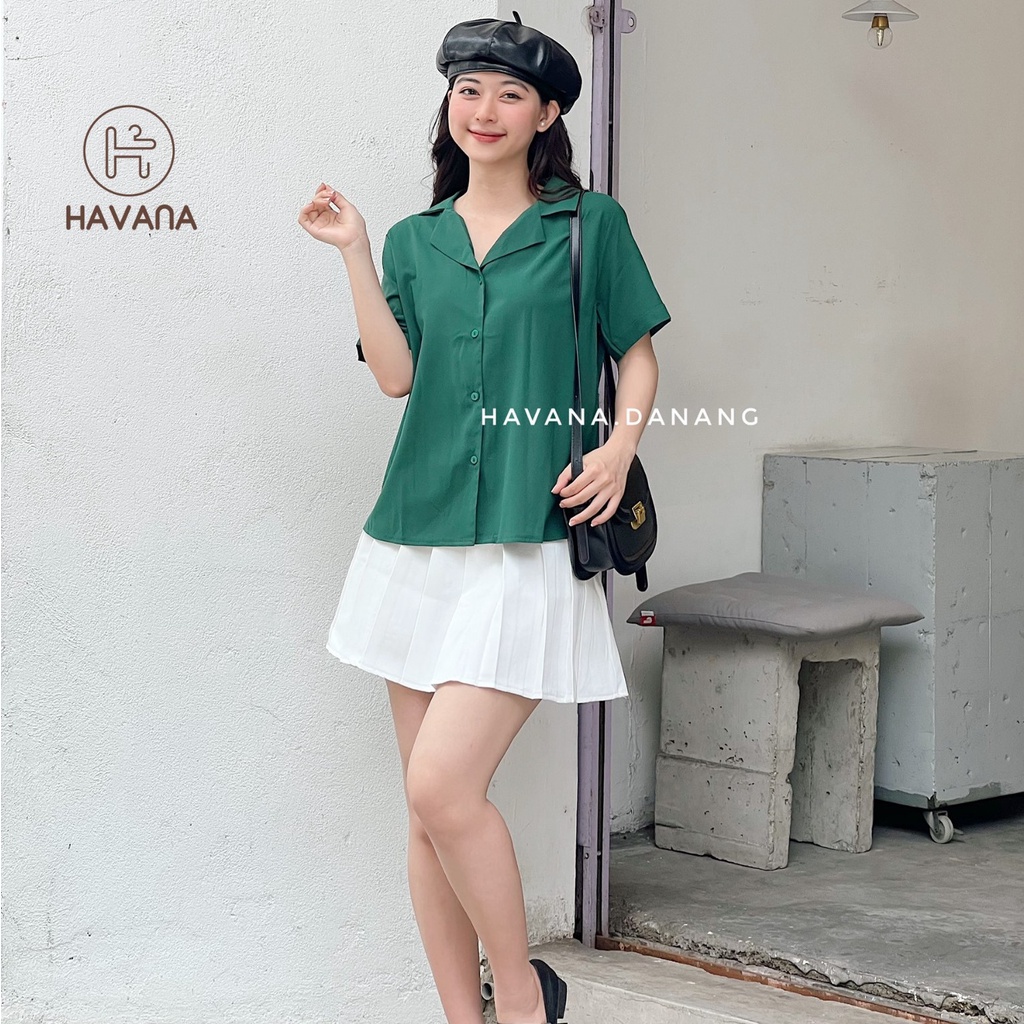 Áo blazer ngắn tay trơn, blazer lụa cộc tay basic phong cách Hàn Quốc | BigBuy360 - bigbuy360.vn