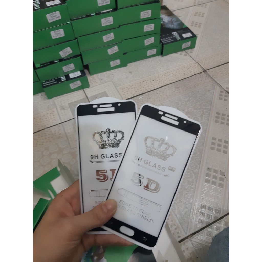 Samsung A7(2016) - Kính Cường Lực 9D Full Màn Hình Đen