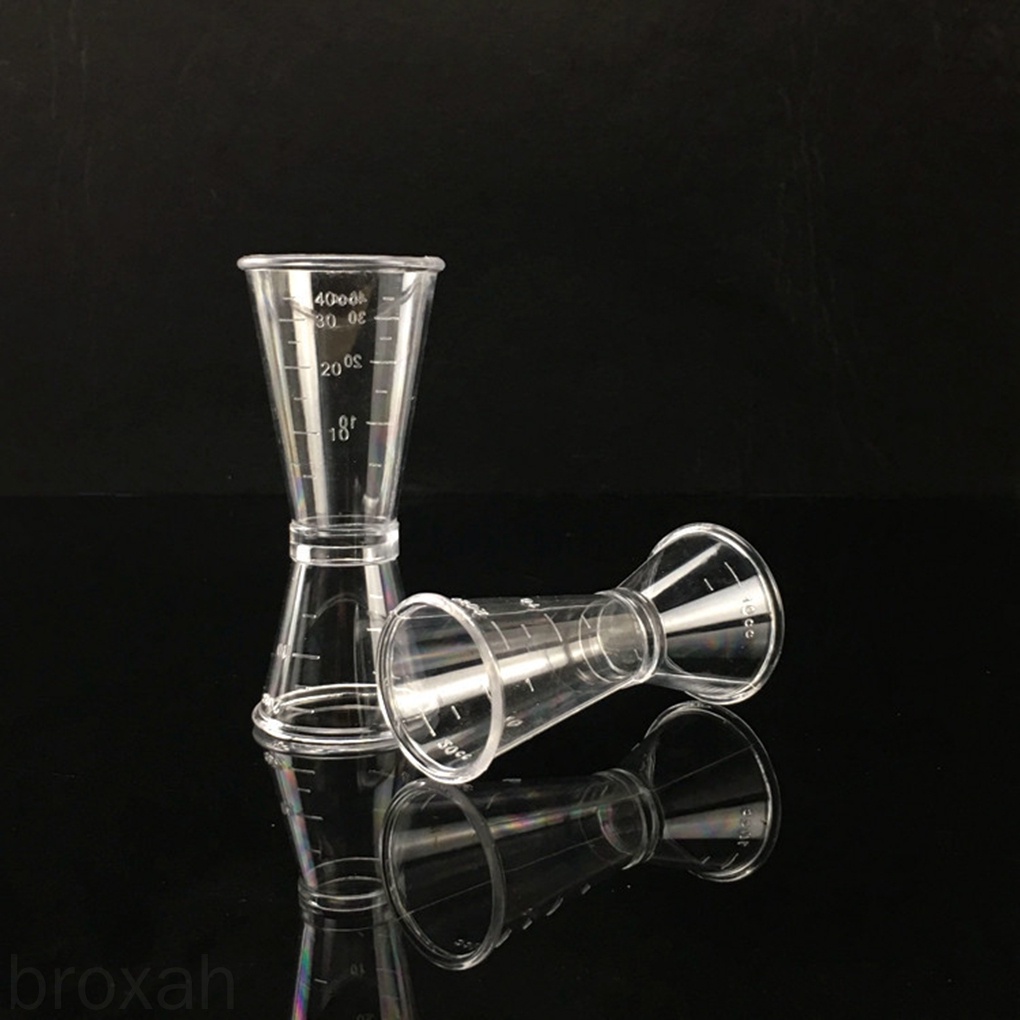 Cốc Đo Lường Bằng Nhựa Resin Trong Suốt Dùng Pha Chế Cà Phê / Trà Sữa Tiện Dụng