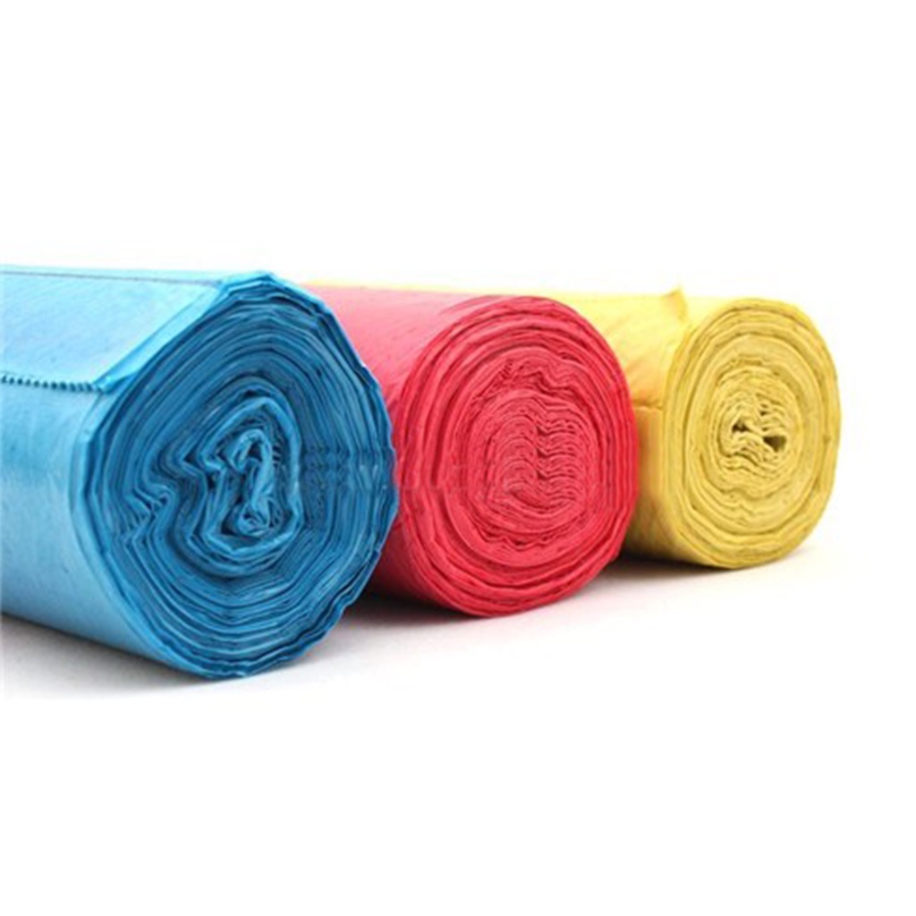 Túi Đựng Rác Cuộn Màu - Gia Đình, Văn Phòng | Số lượng: 3 cuộn/ 1kg
