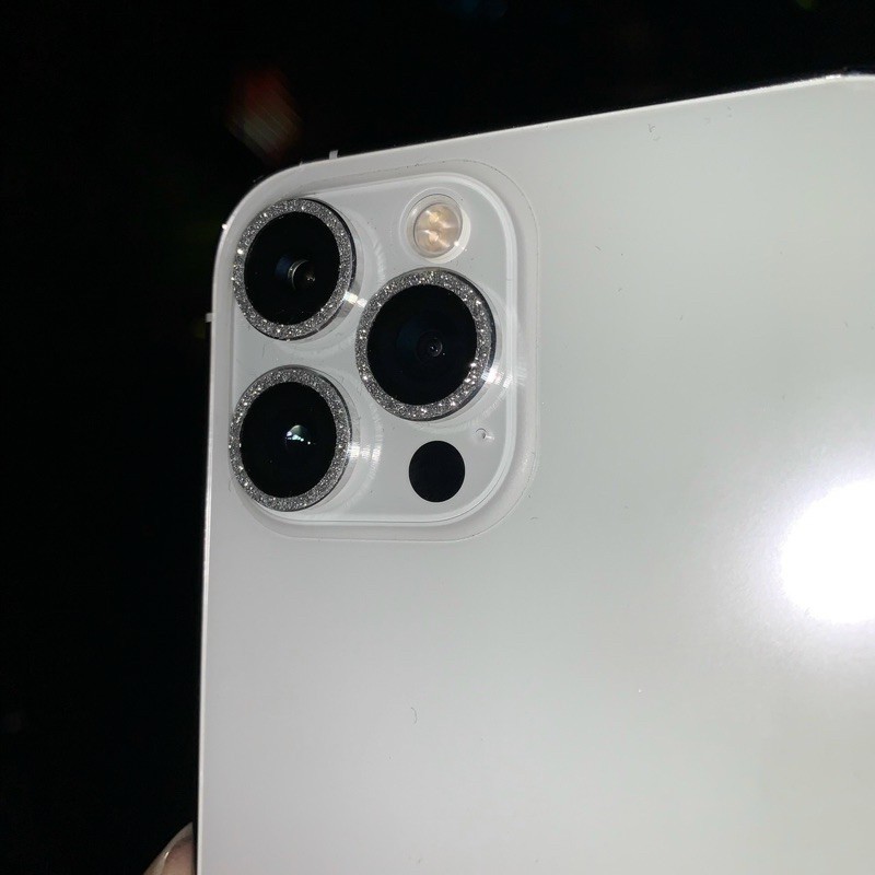 Combo 3 mắt dán camera Iphone 14, 14 Pro, 14 Pro max, 13 Pro Max, 13,13 Pro,12 pro max/12 pro/11 pro max đính đá Kuzoom