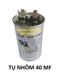 01 Tụ điện nhôm Hàn quốc cao cấp loại zắc cắm