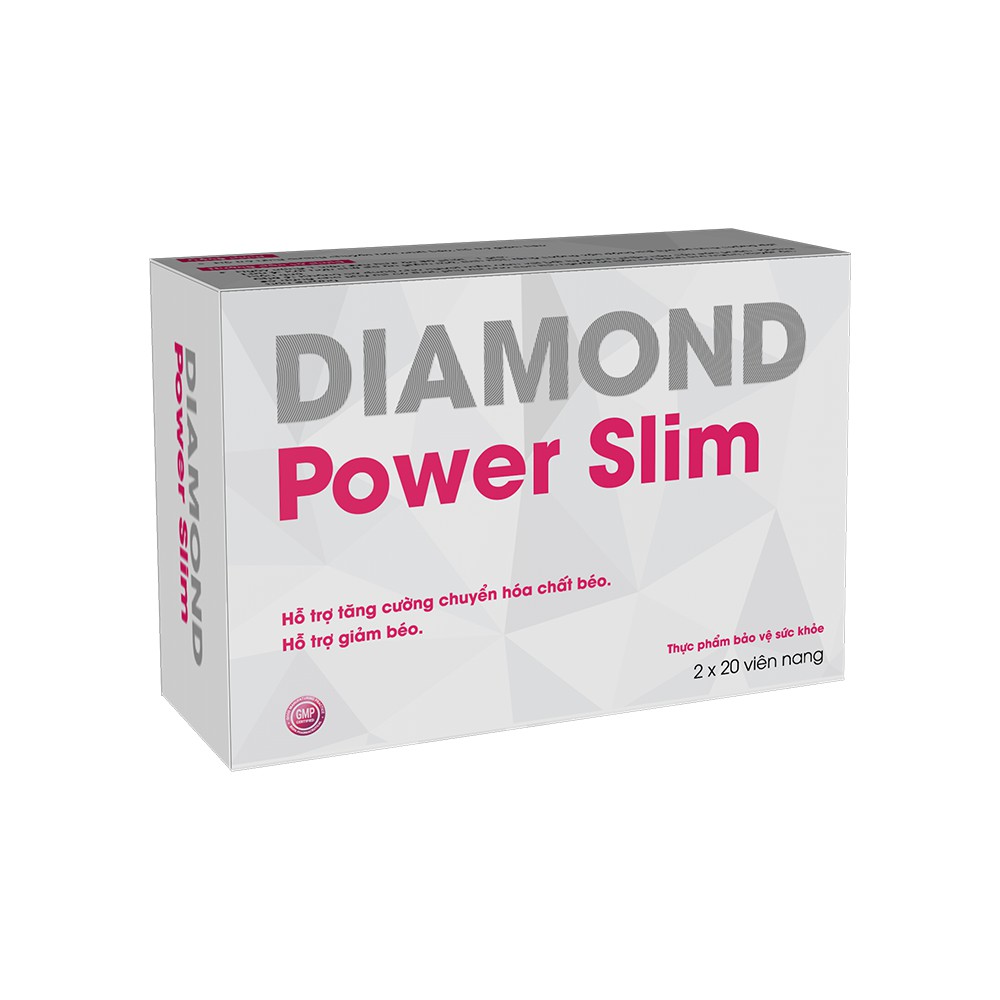 Giảm cân cấp tốc Diamond Power Slim giúp giảm cân nhanh, giảm cân an toàn hiệu quả cho người có cơ địa khó (40 viên) | BigBuy360 - bigbuy360.vn