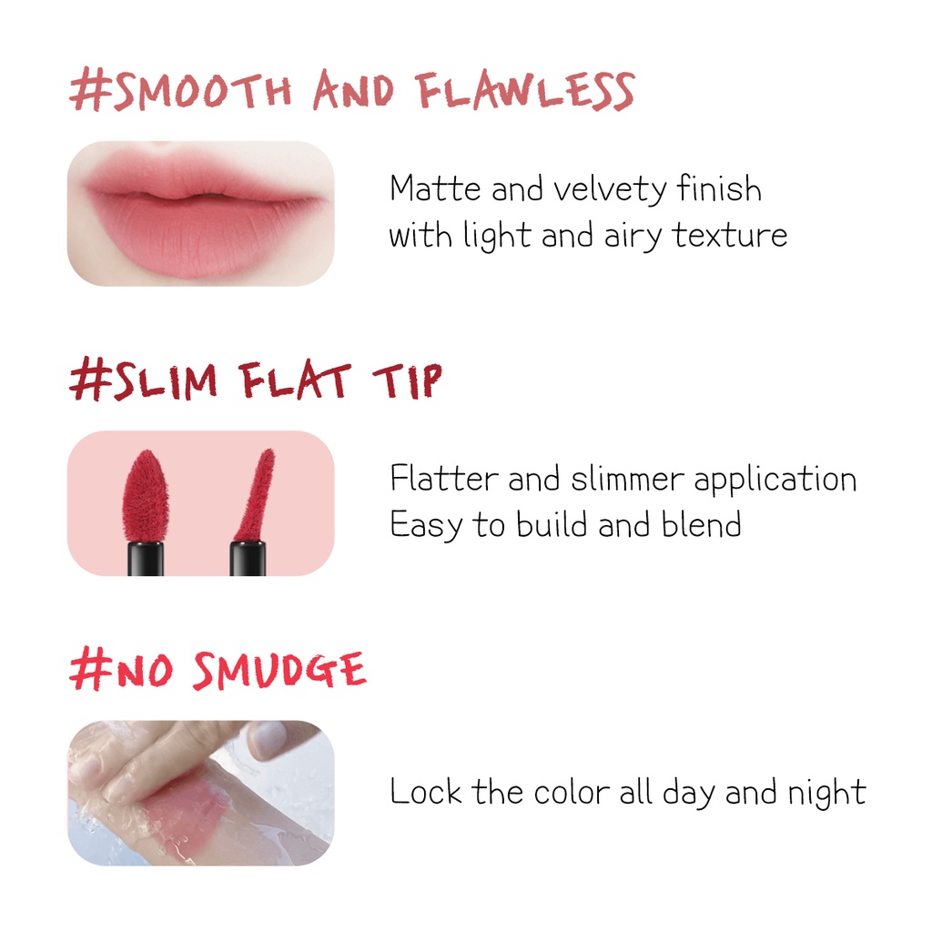 Son môi Luna màu lì tiệp da 5.3g